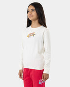 Girls 8-16 Free Spirit Floral Front Long Sleeve T-Shirt