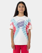 Girls 8-16 Moon Dot Outline Front T-Shirt