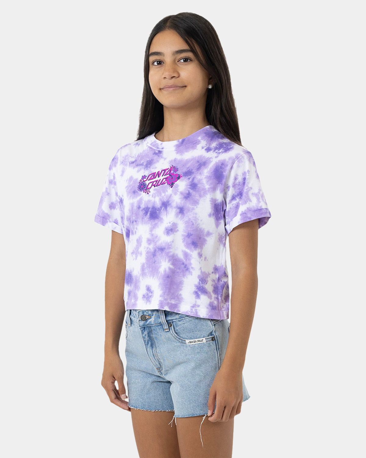 Girls 8-16 Free Spirit Floral Stack T-Shirt