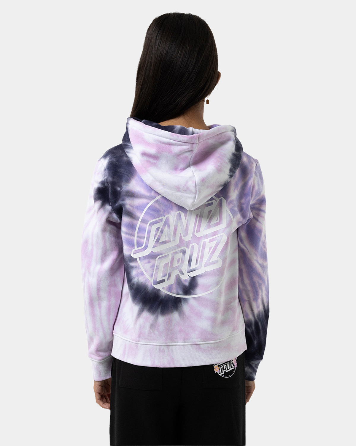 Girls 8-16 Opus Dot Chest Pullover Hoodie