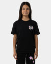 Girls 8-16 Os Blooming Stack Dot Chest T-Shirt
