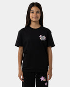 Girls 8-16 Os Blooming Stack Dot Chest T-Shirt
