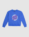 Girls 8-16 Zebra Marble Dot Sweater