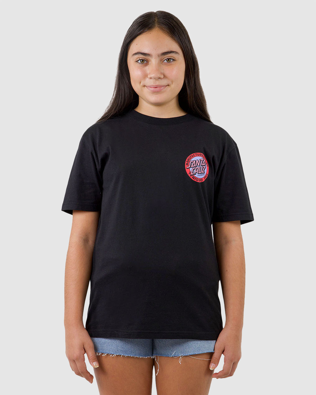 Girls 8-16 Mfg Dot Retro T-Shirt