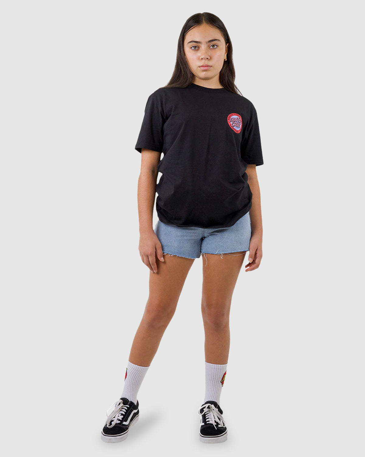 Girls 8-16 Mfg Dot Retro T-Shirt