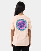 Girls 8-16 Mfg Retro Dot Reverse T-Shirt