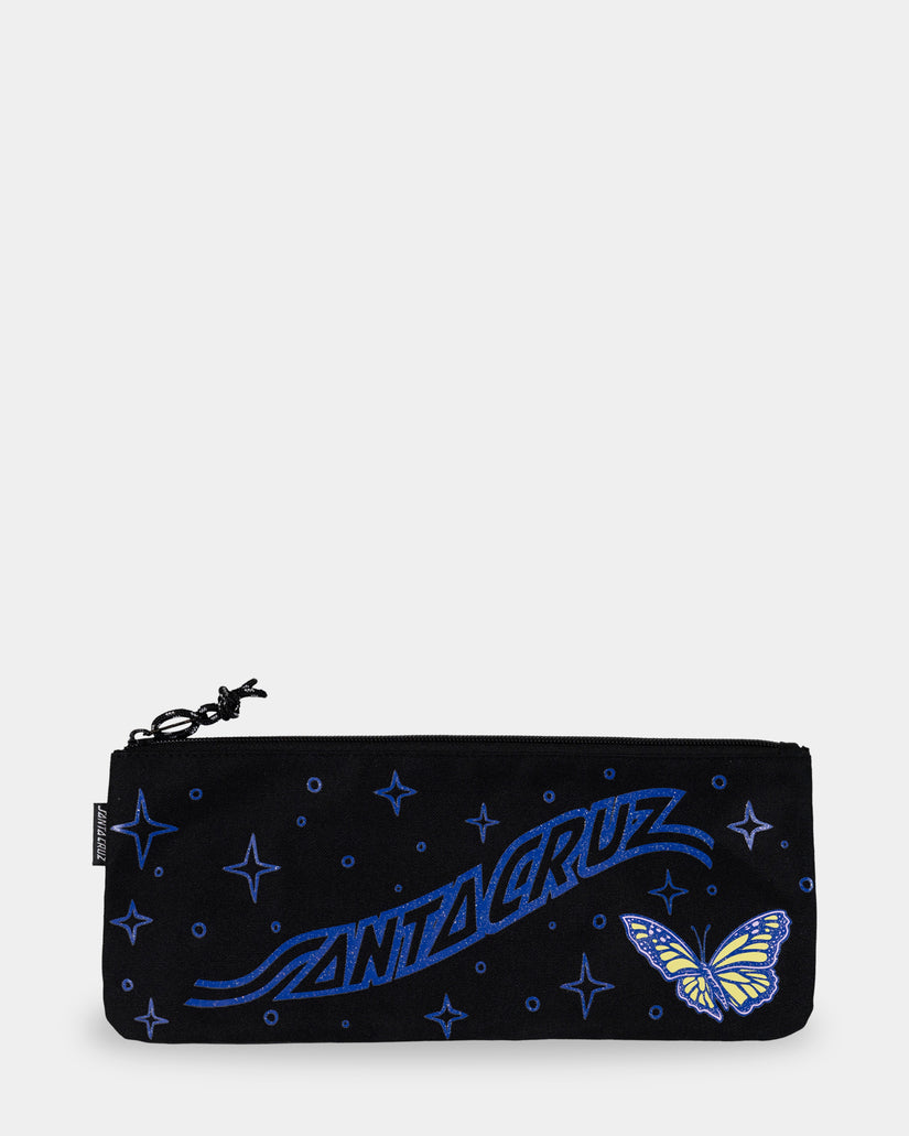 Girls Winged Butterfly Strip Pencil Case