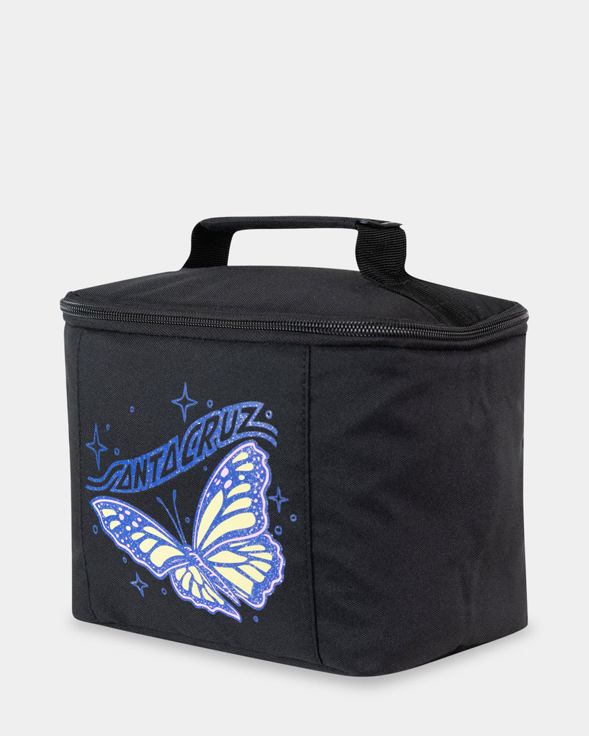 Winged Butterfly Strip Insulated Lunch Box