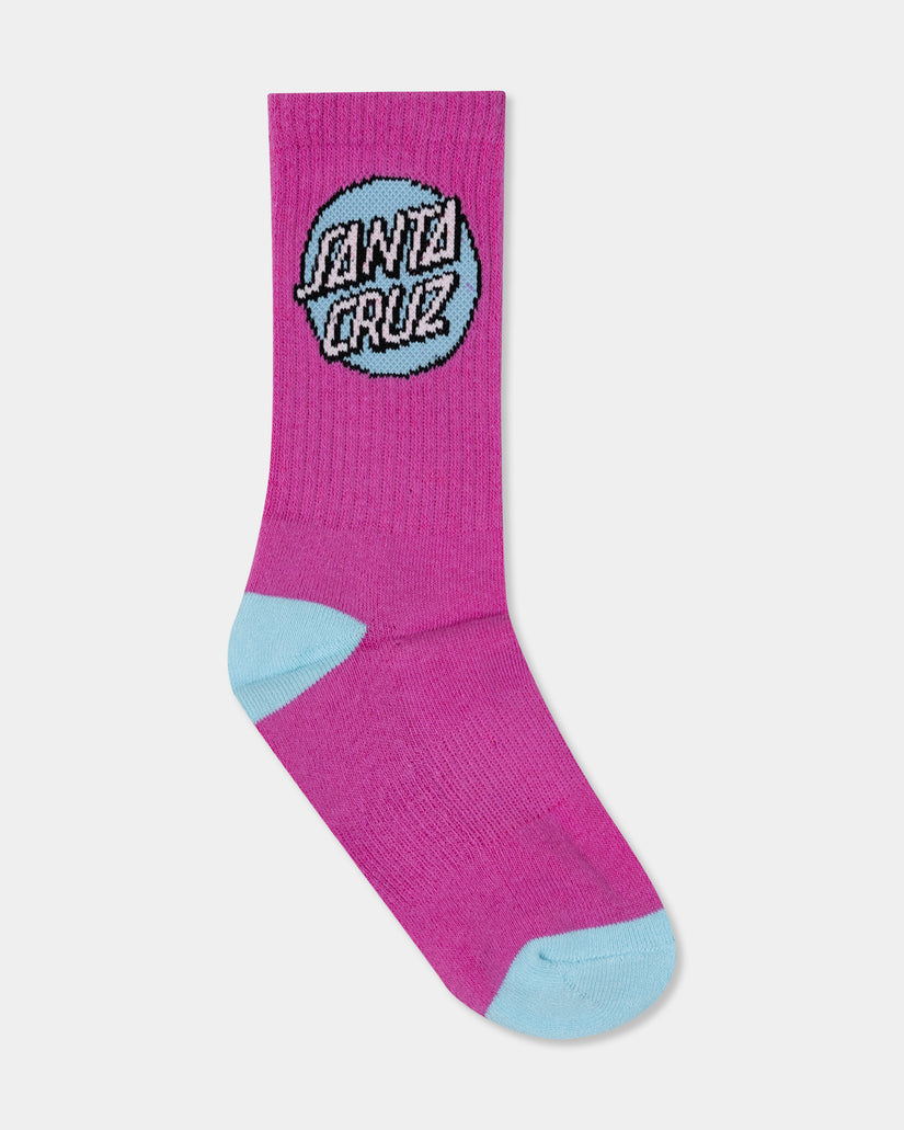 Girls Other Dow 4 Pack Crew Socks