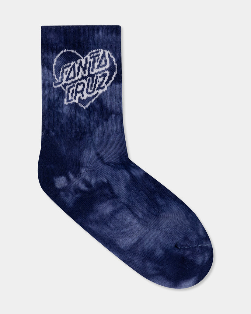 Girls Dot Hollow 2 Pack Crew Socks