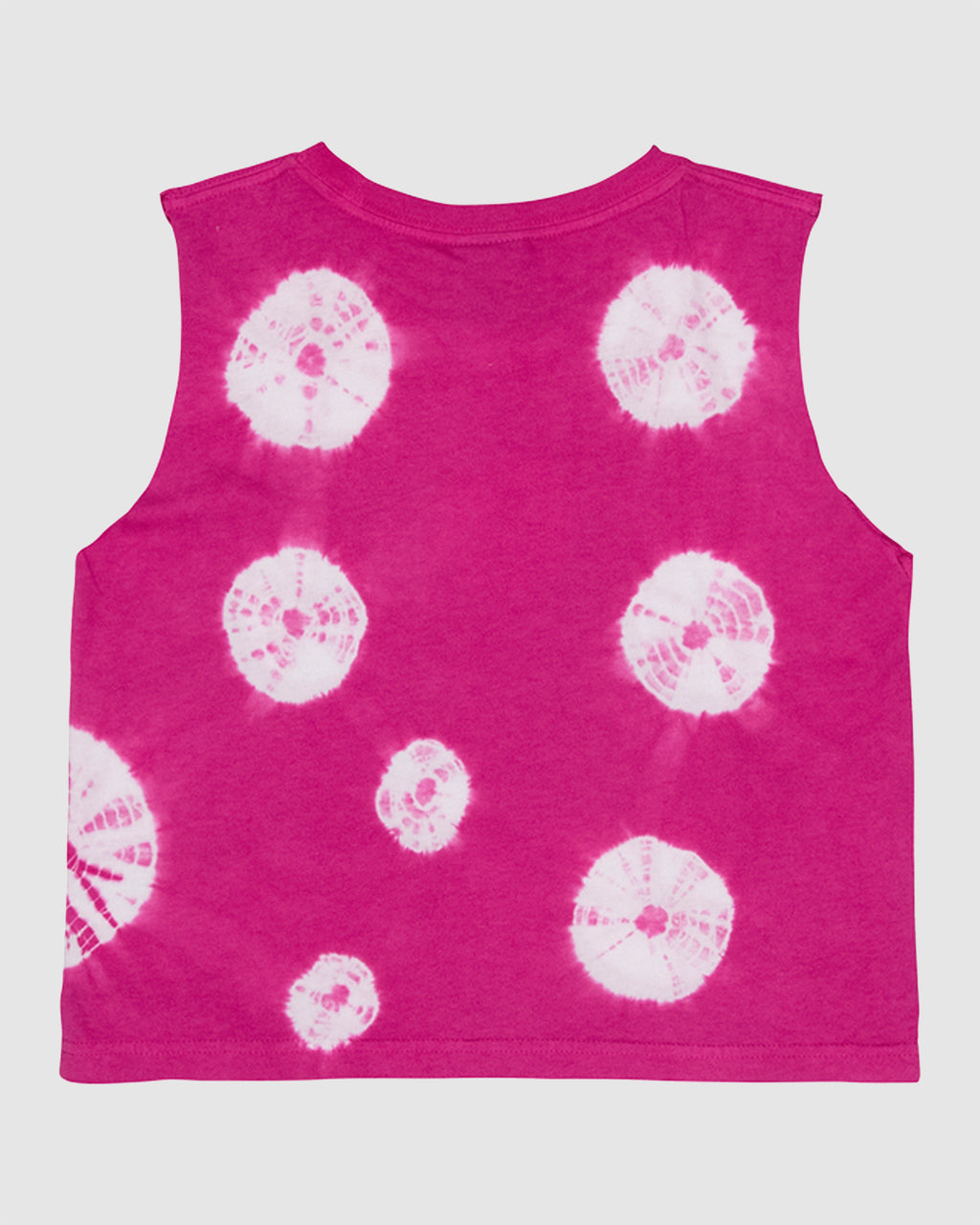 Girls Gradient Heart Dot Tie Dye Tank Top