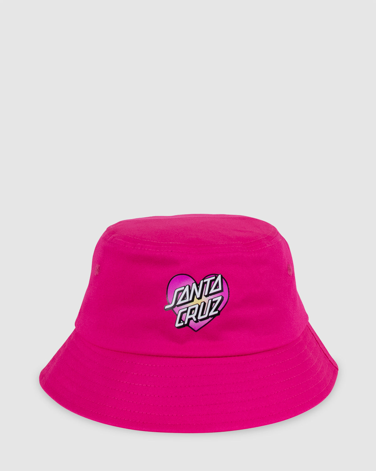 Girls Gradient Heart Dot Bucket Hat