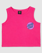 Girls 8-16 Other Dot Chest Crop Tank Top