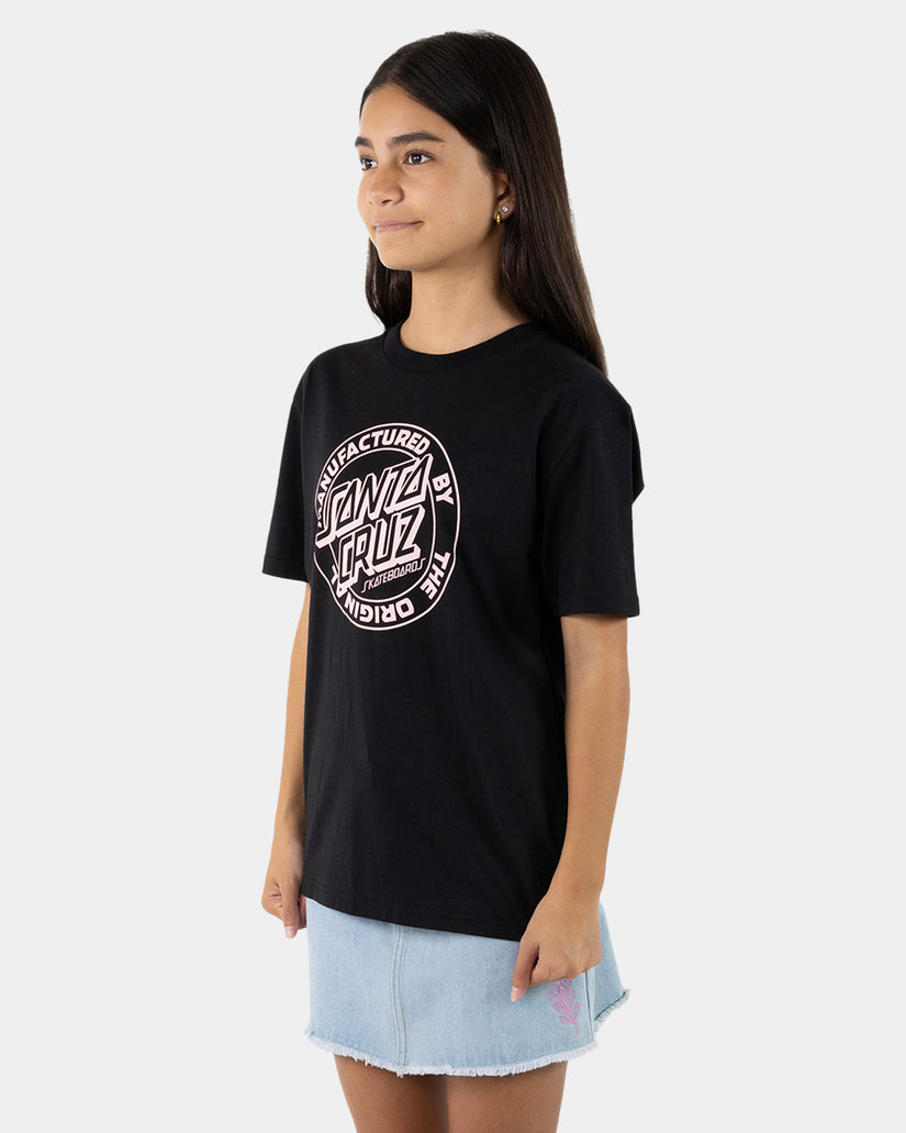 Girls 8-16 MFG Dot Front T-Shirt