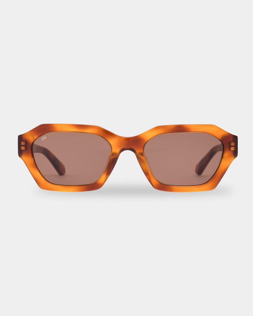 Kinetic Amber Square Sunglasses