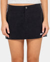 Womens Lombardi Nylon Mini Skirt