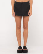 WOMENS LOMBARDI NYLON MINI SKIRT