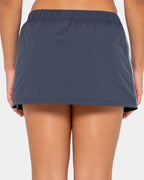Womens Lombardi Nylon Mini Skirt
