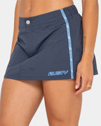 Womens Lombardi Nylon Mini Skirt