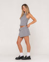Womens Biznez Milos Low Rise Mini Skirt