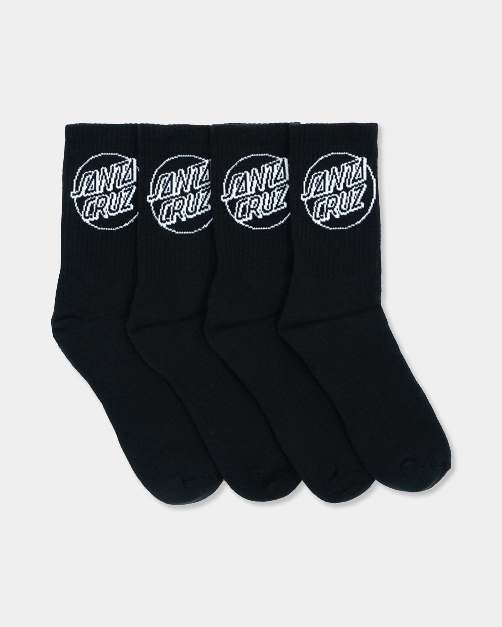Mens Opus Dot 4 Pack Crew Socks