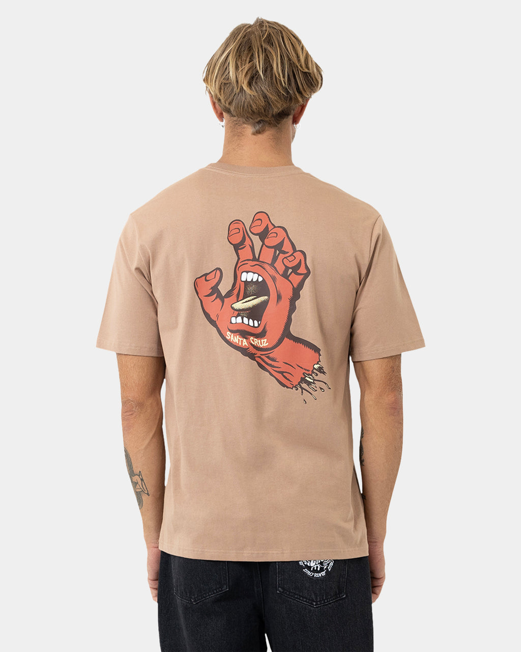 Mens Os Opus Screaming Hand T-Shirt