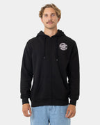 Mens Os Mfg Dot Zip Up Hoodie