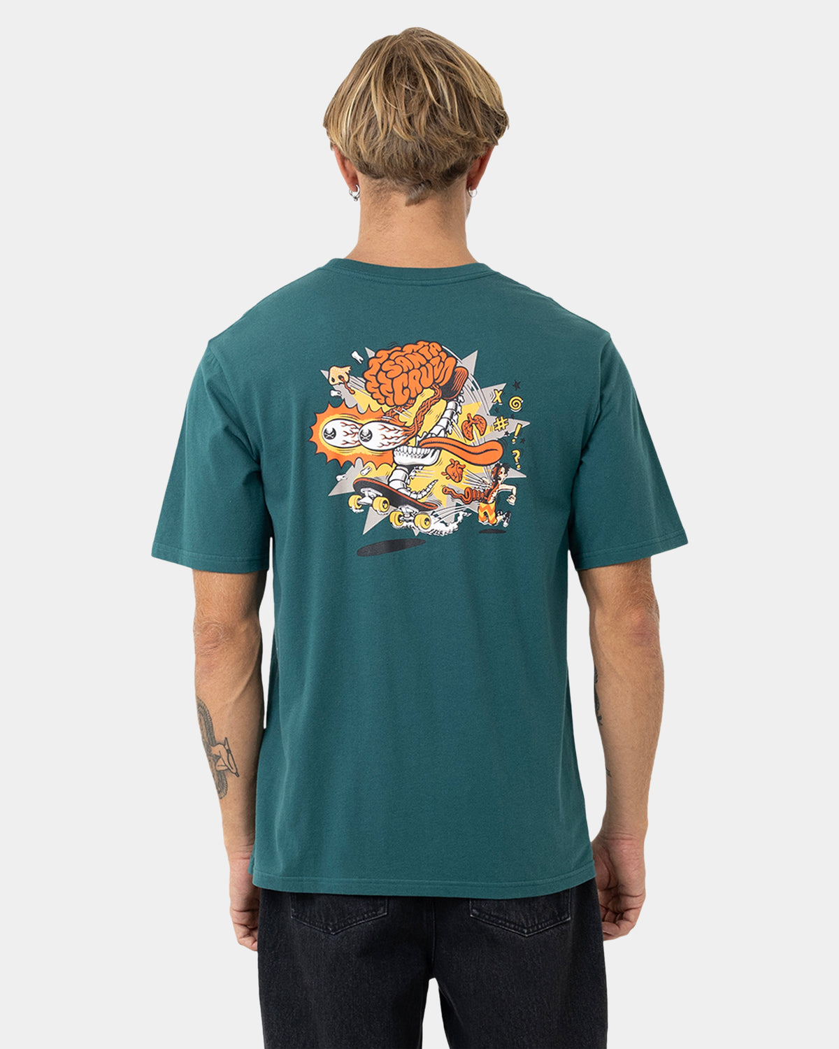 Mens Skate Brain T-Shirt