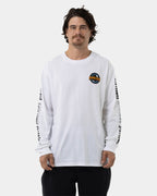 Mens Roskopp Iris Strip Repeat Long Sleeve T-Shirt