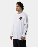 Mens Roskopp Iris Strip Repeat Long Sleeve T-Shirt