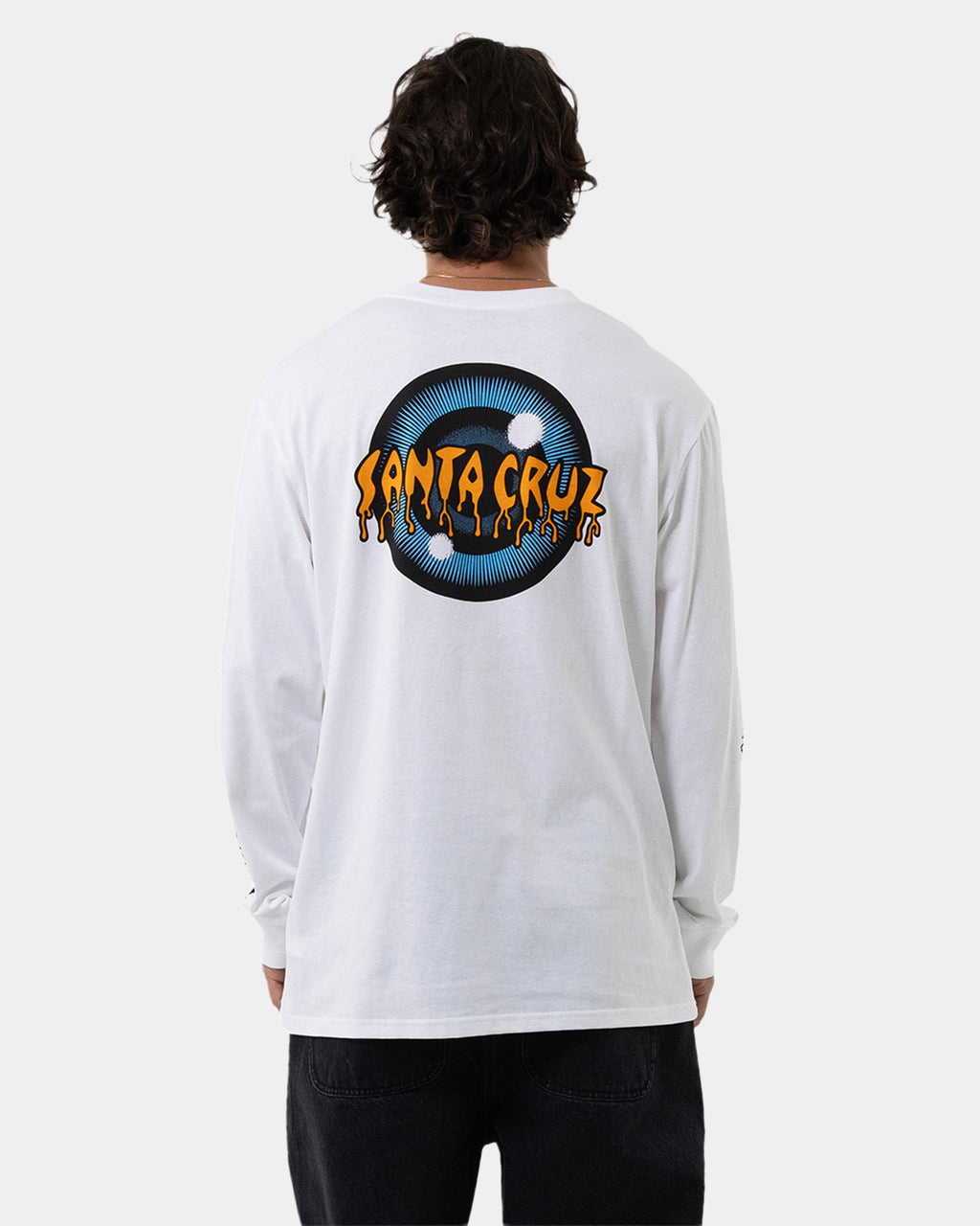 Mens Roskopp Iris Strip Repeat Long Sleeve T-Shirt
