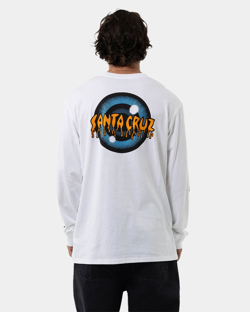 Mens Roskopp Iris Strip Repeat Long Sleeve T-Shirt