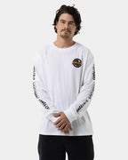 Mens Roskopp Iris Strip Repeat Long Sleeve T-Shirt