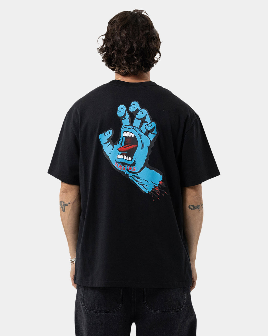 Mens Os Opus Dot Screaming Hand T-Shirt