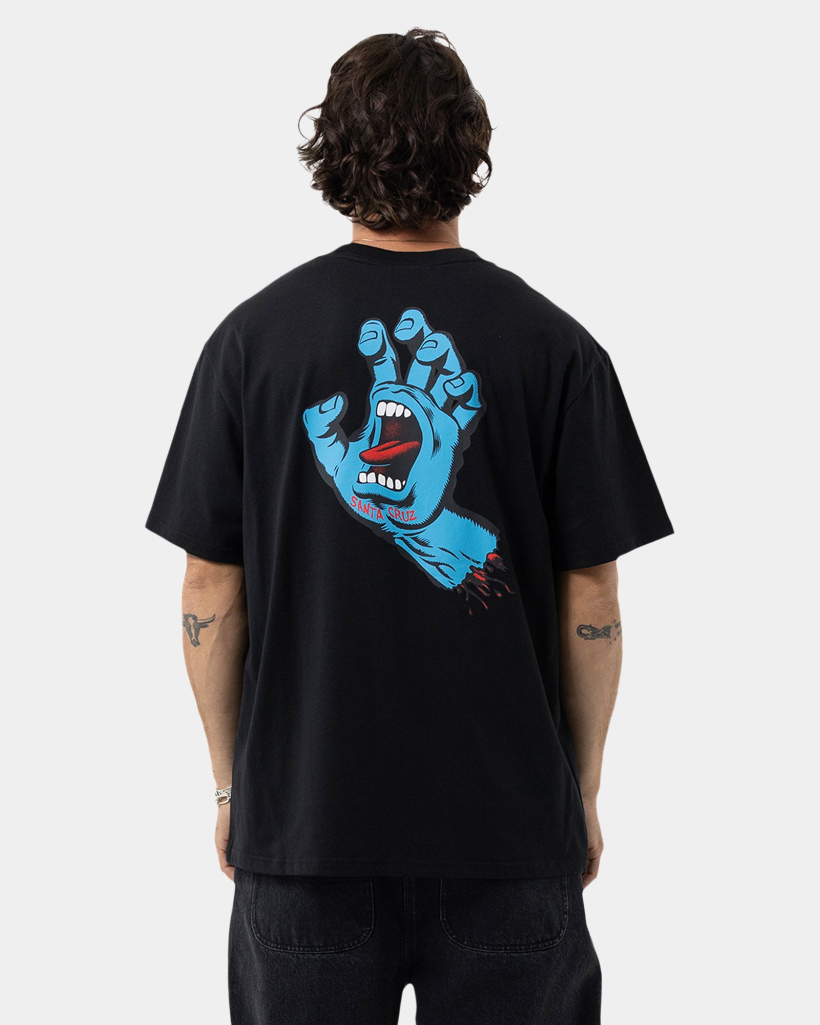 Mens Os Opus Dot Screaming Hand T-Shirt