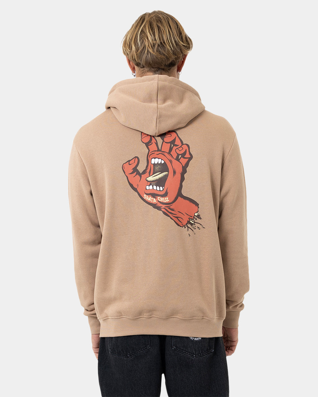 Mens Os Opus Screaming Hand Pullover Hoodie