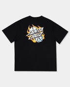 Mens Flaming DIce Dot Flash T-Shirt