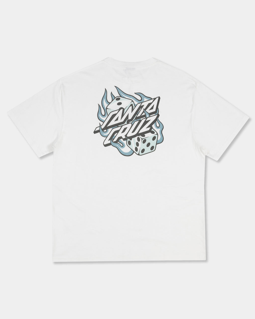 Mens Flaming DIce Dot Flash T-Shirt