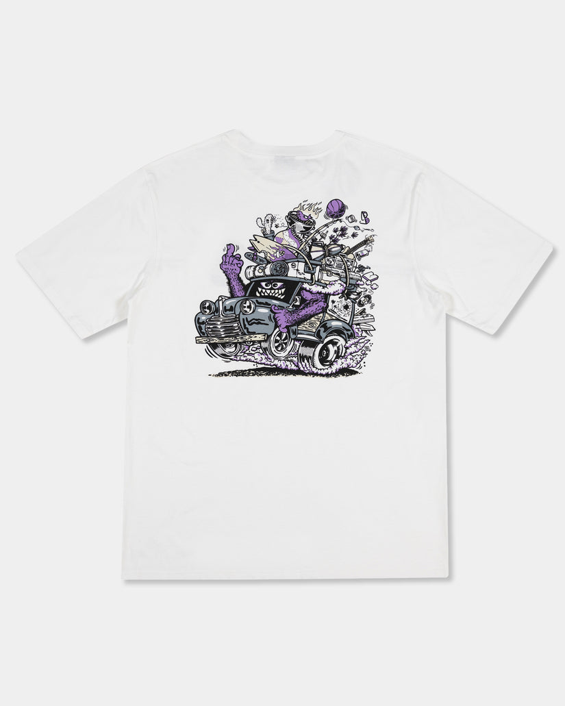 Mens Johnson Beast Wagon Stripe T-Shirt