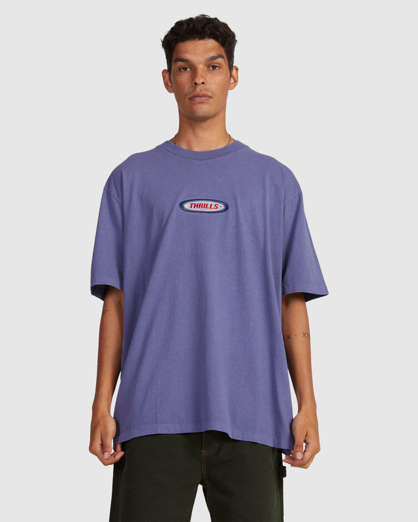 MENS KNOWLEDGE OVERSIZED FIT T-SHIRT
