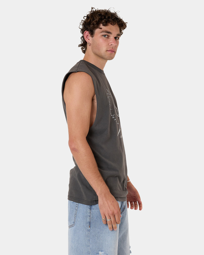 Mens Speed Metal Merch Fit Muscle Top