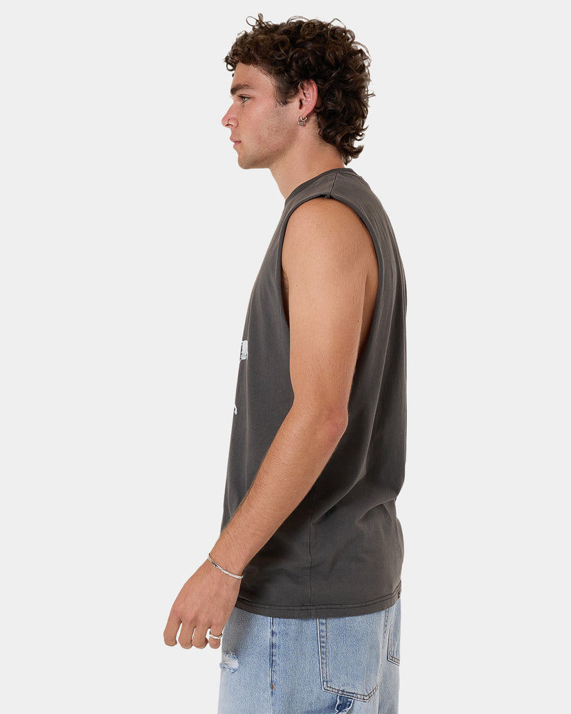 Mens Speed Metal Merch Fit Muscle Top