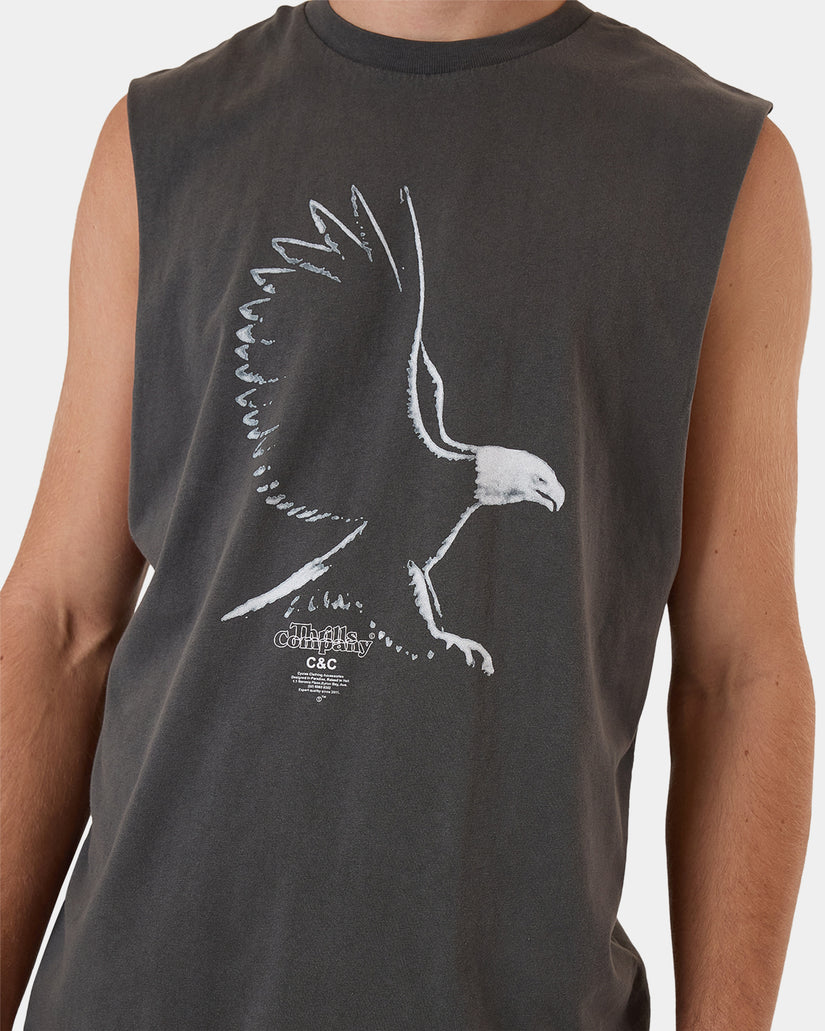 Mens Speed Metal Merch Fit Muscle Top