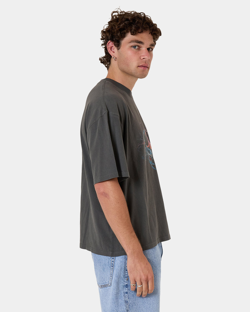 Mens Scorpion Ridge Box Fit Oversize T-Shirt
