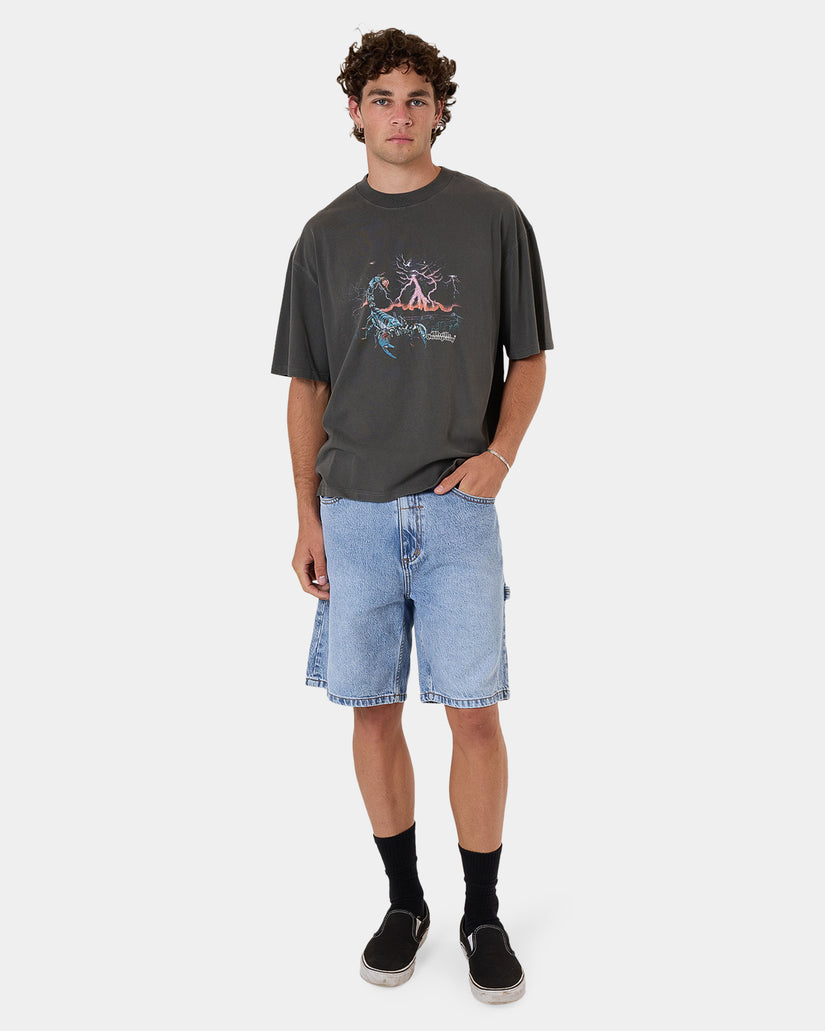 Mens Scorpion Ridge Box Fit Oversize T-Shirt