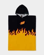Boys 8-16 Flaming Stack Hooded Towel