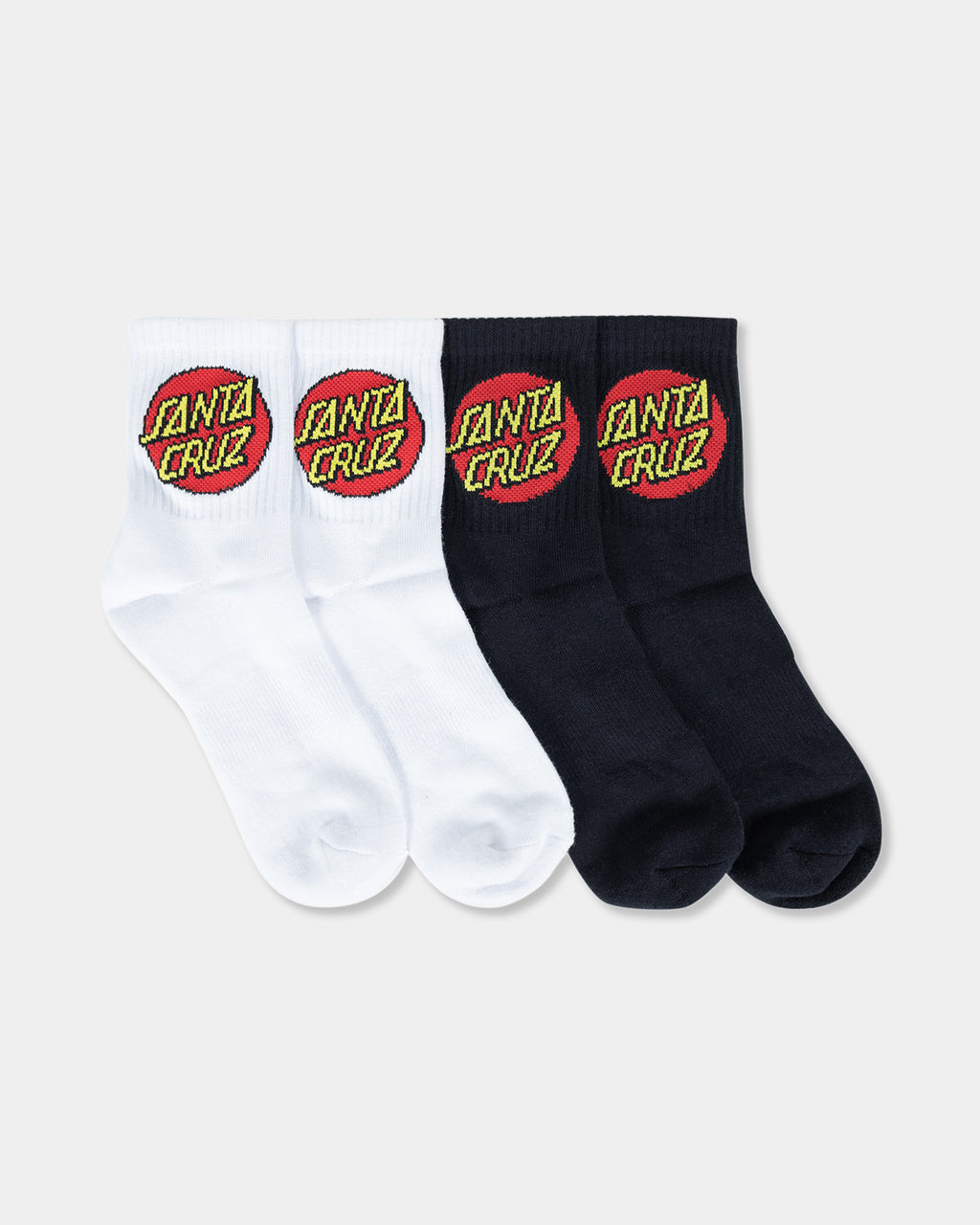 Womens Classic Dot 4 Pack Ankle Socks