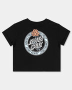 Girls 6-16 Rosette Ronged Dot T-Shirt