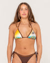 Womens Cabana Contrast Multiway Tri Bikini Top