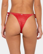 Womens Shimmy Brazilian Ties Bikini Bottom